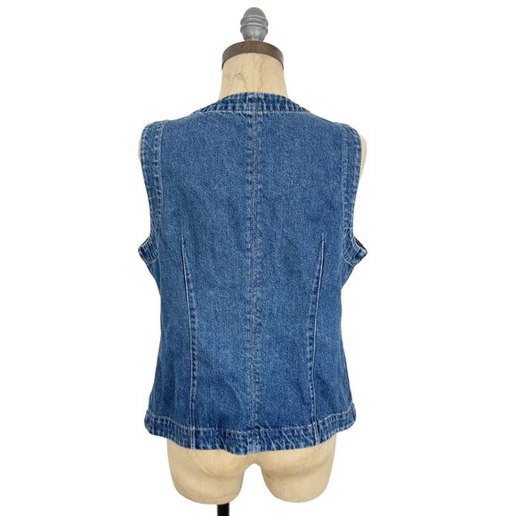 Madewell Blue Denim Vest - Picture 4 of 7